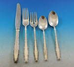 Rapallo by Lunt Sterling Silver Flatware Service for 8 Set 45 pieces Vintage