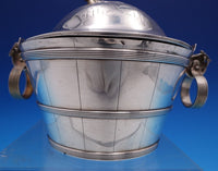 Gorham Sterling Silver Butter Dish Wash Tub Style w/ 3-D Cow Bug Handles (#7595)