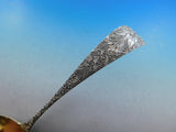 Antique Engraved by JE Caldwell Sterling Silver Gravy Ladle Gold Washed 7 1/2"