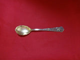 Mixed Metals by Tiffany & Co. Sterling Demitasse Spoon GW w/Gold Leaves In Wind