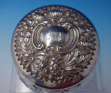 Cluny by Gorham Sterling Silver Powder Jar with Cut Crystal #S2509 (#3140)