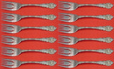 Sir Christopher by Wallace Sterling Silver Salad Fork Set 12 pieces 6 1/2"