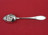 Lafayette by Towle Sterling Silver Berry Spoon Hand Chased Fruit in Bowl 8 1/2"