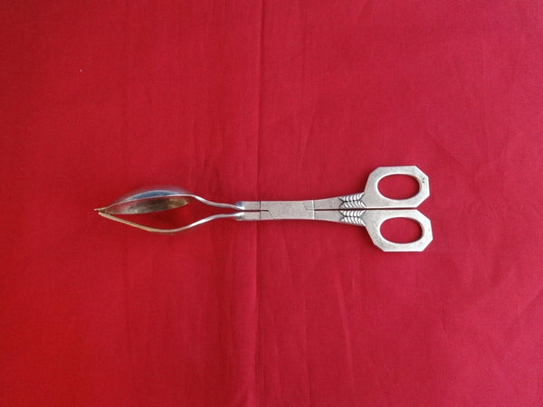 Vilanova by Spanish Sterling .916 Silver Salad Tong All Sterling 10 1/2"