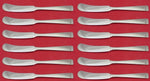 Craftsman by Towle Sterling Silver Butter Spreader FH AS Set 12 pcs 5 3/4"