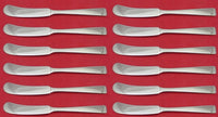 Craftsman by Towle Sterling Silver Butter Spreader FH AS Set 12 pcs 5 3/4"