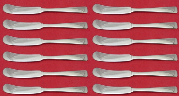 Craftsman by Towle Sterling Silver Butter Spreader FH AS Set 12 pcs 5 3/4"