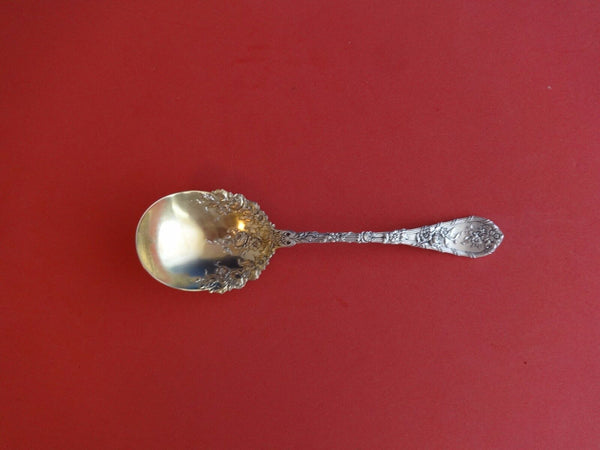 Dauphin by Durgin-Gorham Sterling Silver Preserve Spoon GW Fancy Durgin