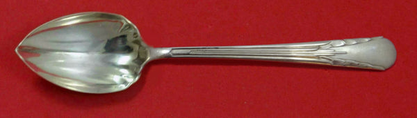 Orchid by International Sterling Silver Grapefruit Spoon Fluted Custom 5 3/4"