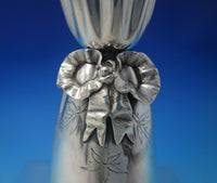 Wood and Hughes Sterling Silver Bud Vase Bright-Cut #87 5 1/2" c.1880 (#5833)