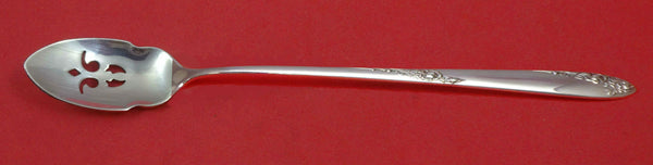 Sweetheart Rose by Lunt Sterling Silver Olive Spoon Pierced Long 7 1/4" Custom