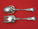 Dorothy Vernon by Whiting Sterling Silver Salad Serving Set 2pc GW FH AS Orig 9"