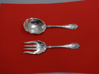 Berkshire by 1847 Rogers Plate Silverplate Salad Set 2- Piece 8 3/4"