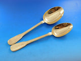 Hamilton Vermeil by Tiffany Sterling Silver Flatware Set 12 Service 179 pcs Gold