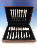 Modern Victorian by Lunt Sterling Silver Flatware Set for 8 Service 32 pieces