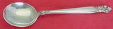 Silver Poppy by Lunt Sterling Silver Cream Soup Spoon 6 1/2"