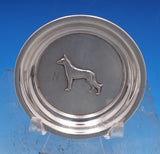 George Henckel Sterling Silver Nut Cup Set 6pc Various Repoussed Dogs (#6807)