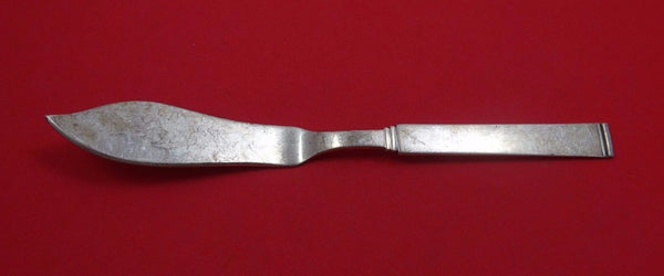 Funkis III by W & S Sorensen Danish Sterling Silver Master Butter FH 8 1/4"