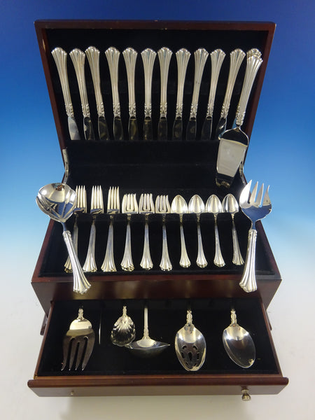 Eighteenth Century by Reed and Barton Sterling Silver Flatware Set Service 57 Pc
