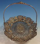 Theodore Starr Sterling Silver Basket with Cherubs and Grapes #2296 (#1326)