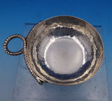 Tane Mexican Sterling Silver Dip Dish / Salsa Pair Snake Handle Hammered (#7990)