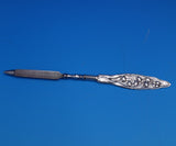 Lily of the Valley by Whiting Sterling Silver Nail File Flat Handle WS 7" #7667