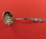 Manchester Sterling Silver Sauce Ladle GW with Flowers in Bowl No Spout 5 3/4"