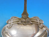 Iris by Durgin-Gorham Sterling Silver Soup Ladle massively heavy 11.4 oz 12 1/4"