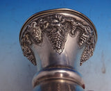 Italian Sterling Silver Large Vase with Grape Vines GW 13 1/4" 29.8 ozt (#8677)