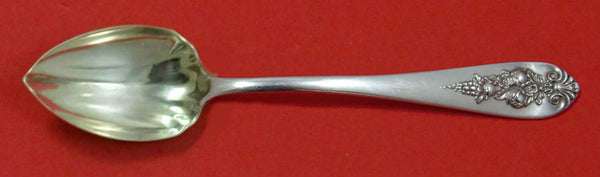 Pendant-of-Fruit by Lunt Sterling Silver Grapefruit Spoon Fluted Custom 5 3/4"