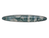 Antique Sterling Silver Genuine Natural Moss Agate Bar Pin 1 3/4" (#J7438)