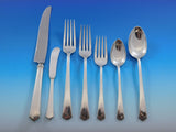 Modern American by Lunt Sterling Silver Flatware Set for 12 Service 88 pc Dinner