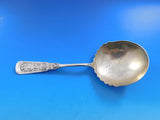 Fontainebleau by Gorham Sterling Silver Berry Spoon GW Bright-Cut Wide 8 1/4"