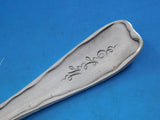 Lap Over Edge Acid Etched by Tiffany Sterling Regular Fork Cicada Bug 7 1/4"