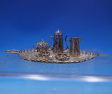 Filigree by Unknown Sterling Silver Doll House Miniature Tea Set 6pc (#6892)