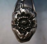 Poppy by Unknown Sterling Silver Mirror Frame 10" 3.7 ozt. c.1910 (#5767)