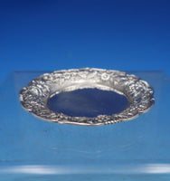Repousse by Kirk Sterling Silver Butter Pat #17F 3" 1.2 ozt. c.1930 (#6551)