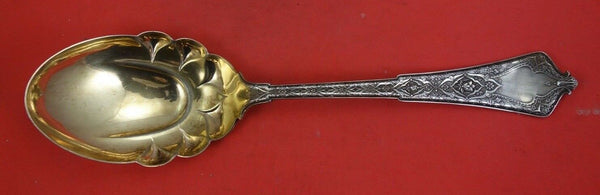 Persian by Tiffany Sterling Silver Berry Spoon GW w/ design in bowl 9"