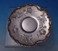 Meriden by Unknown Silverplate Cup and Saucer Set 2pc Bright-Cut (#7110)