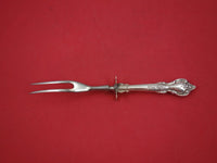 Delacourt by Lunt Sterling Silver Steak Carving Fork 9 1/8"