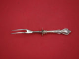 Delacourt by Lunt Sterling Silver Steak Carving Fork 9 1/8"