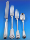 Fiddle Thread & Shell by James Robinson Sterling Silver Flatware Set Service