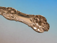 Old Orange Blossom by Alvin Sterling Silver Tomato Server Pierced w/ Blossoms