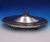 El Grandee by Towle Silverplate Bowl Covered with Glass #2914 22" x 12" (#7596)