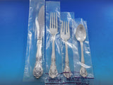 Chateau Rose by Alvin Sterling Silver Flatware Service 6 Set 30 pc New Dinner