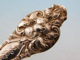 Old Orange Blossom by Alvin Sterling Silver Tomato Server Pierced w/ Blossoms