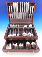 Irish Rib by James Robinson Sterling Silver Flatware Dinner Service 8 Set 58 pc