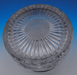 Faneuil by Tiffany and Co Sterling Silver Cut Crystal Tobacco Jar 11.7ozt. #8938