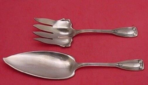 Saint Dunstan By Tiffany Rare Copper Sample Fish Serving Set 2pc One of a Kind