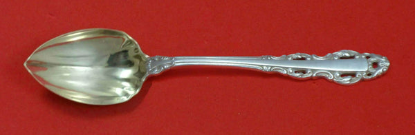 Albemarle by Alvin Sterling Silver Grapefruit Spoon Fluted Custom Made 5 3/4"